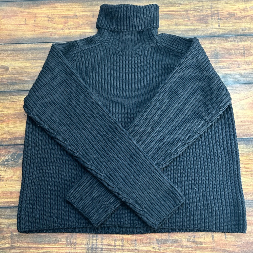 Banana Republic 100% Wool Turtleneck Sweater XS